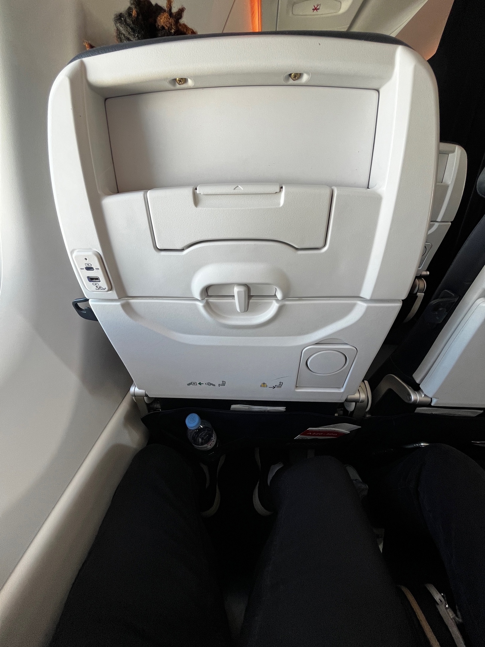Фото Летал в апреле 2024 года на Air France, рейс Париж - Мюнхен на А220-300 в Эконом-классе