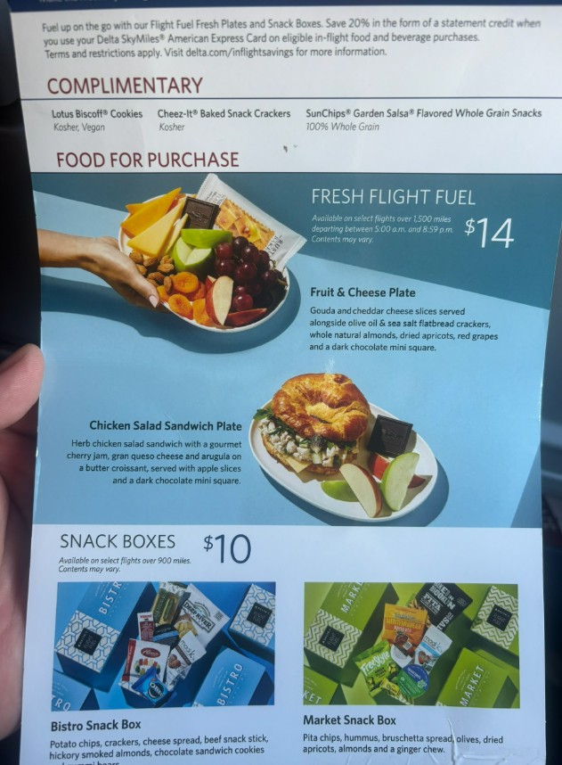 Фото Перелёт на Гавайи Дельтой. Еда скудна), но жить можно.