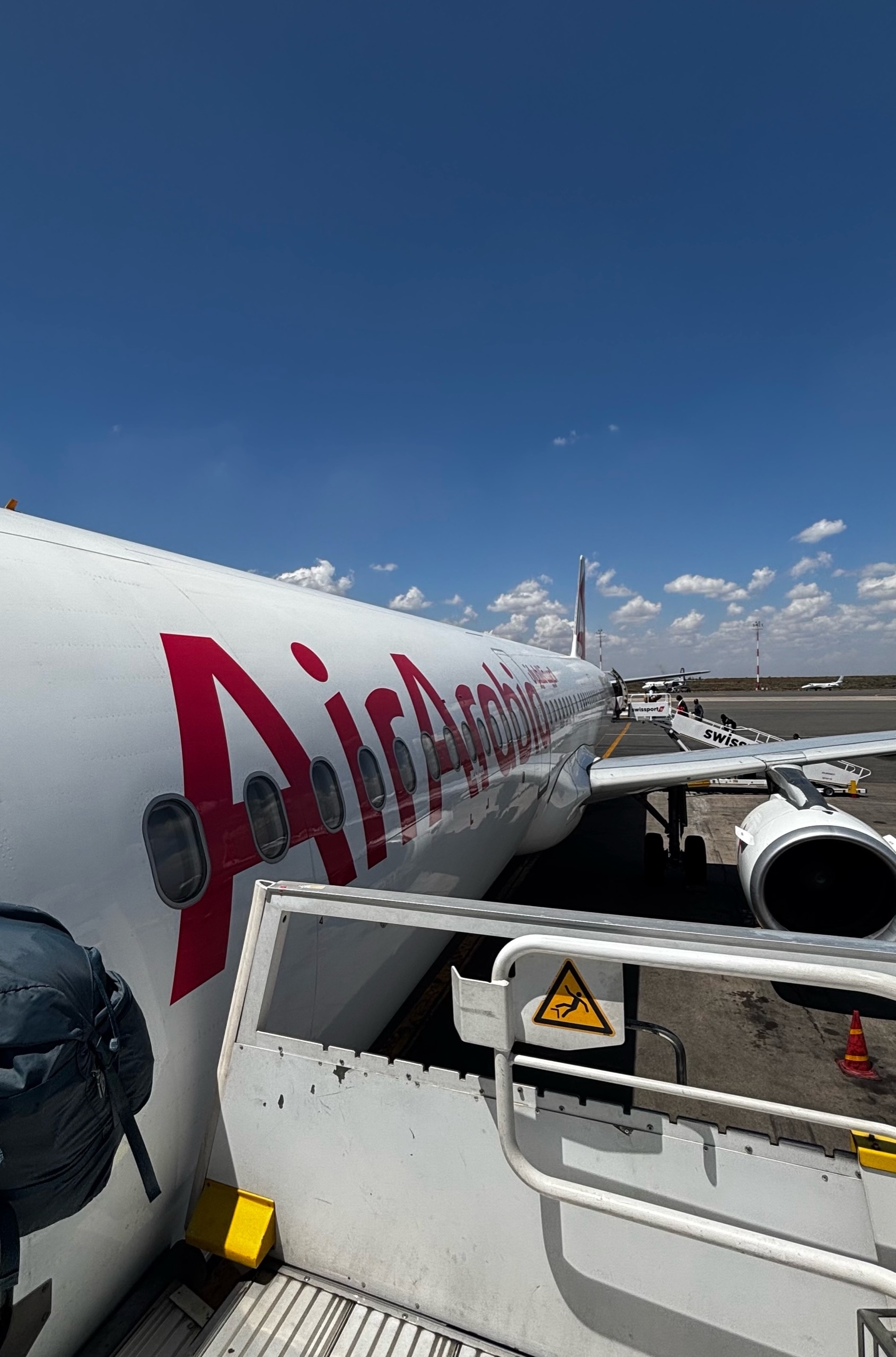 Фото Еда на Air Arabia всегда платная.