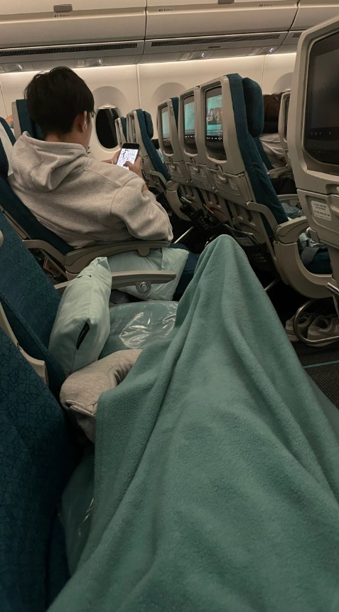 Фото Летел Вьетнамцами в Австралию. Заранее заказал питание морепродукты.