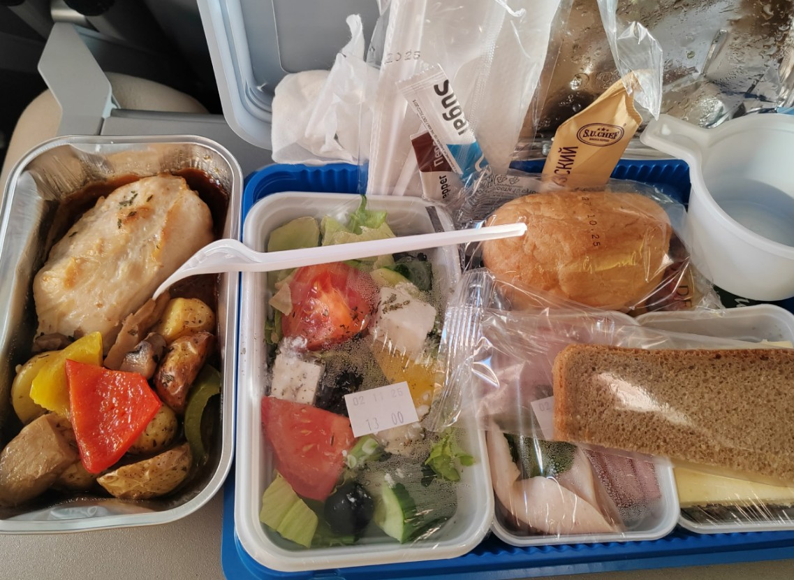 Фото Вкусное платное питание в Смартавии. Хороший перелёт в Мин-Воды.