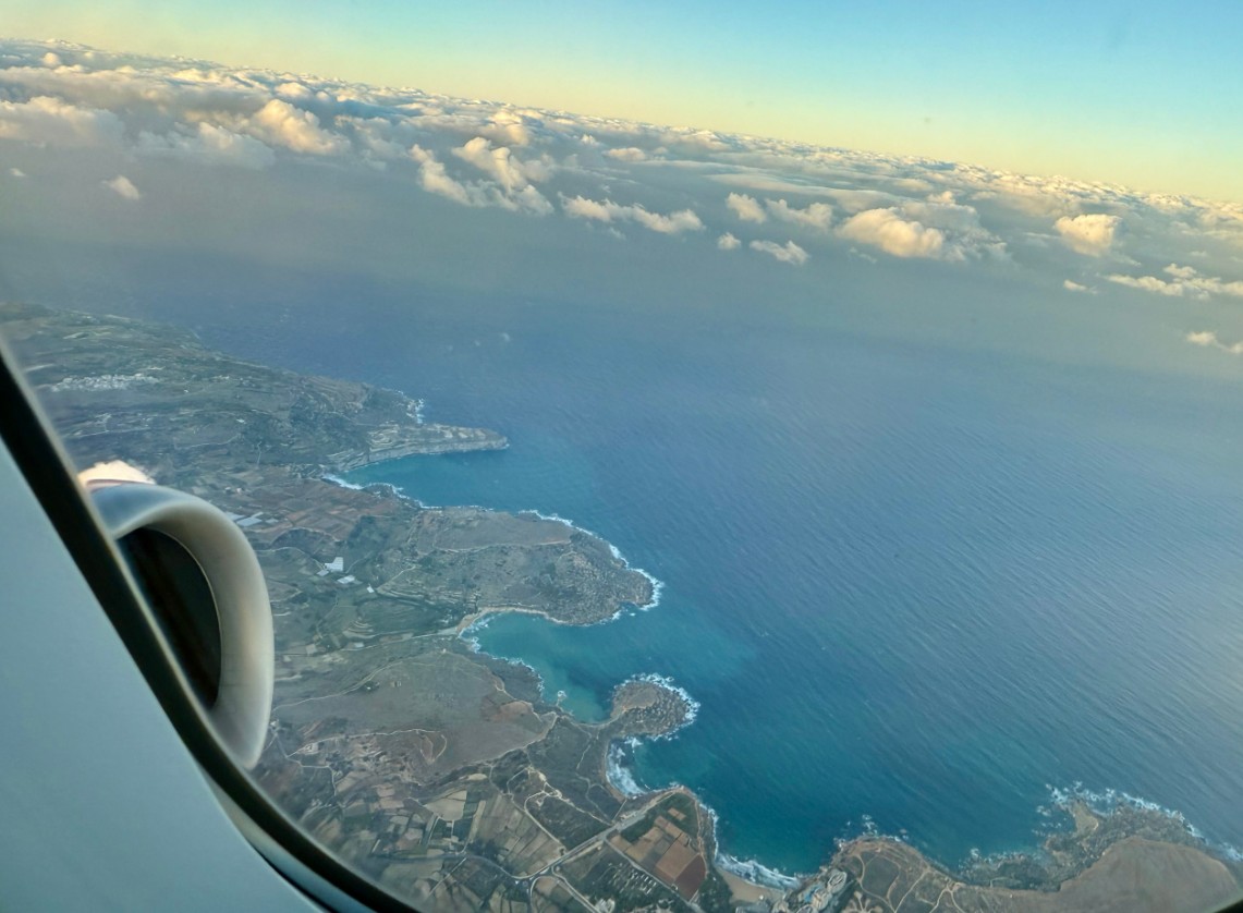 Фото Приятный перелёт в Париж с прекрасными видами.