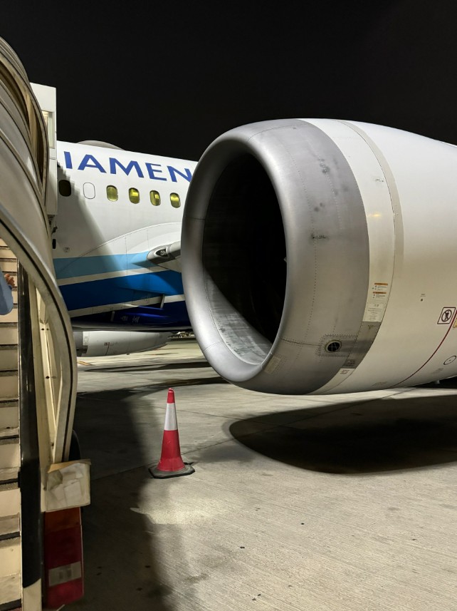 Фото Хороший и комфортный полёт на Xiamen Airlines с едой.