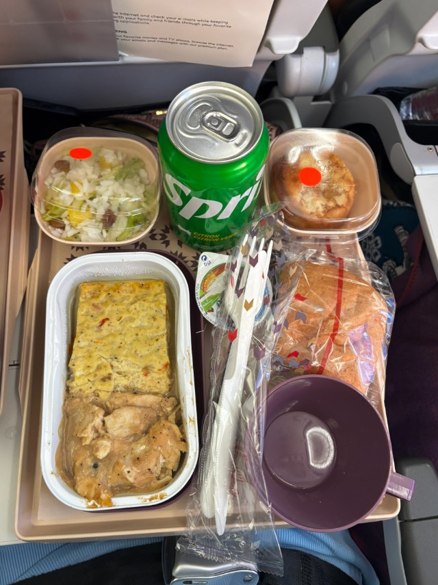 Фото Летели в Бразилию Марокканскими авиалиниями. Новый самолёт. Очень вкусно кормили. Мультимедиа работала отлично!