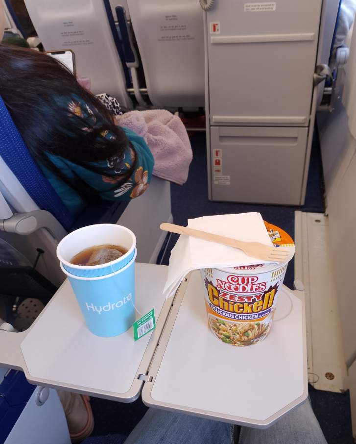 Фото Дели – Гоа: бюджетный авиаперелёт с платным чаем и лапшой.