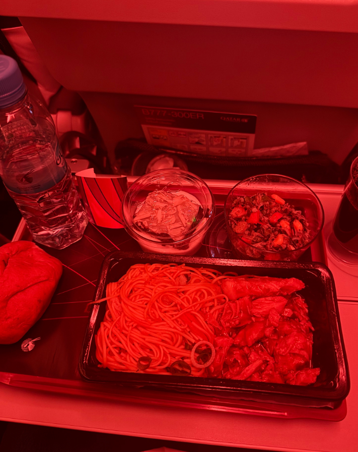 Фото Дороговато, зато комфортно: мой перелёт с Qatar Airways из Москвы в Доху.