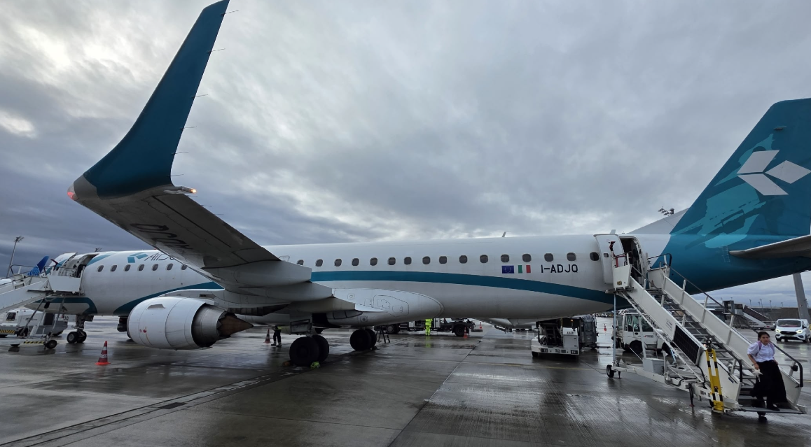 Фото Короткий перелёт из Германии в Геную. Всё ок!