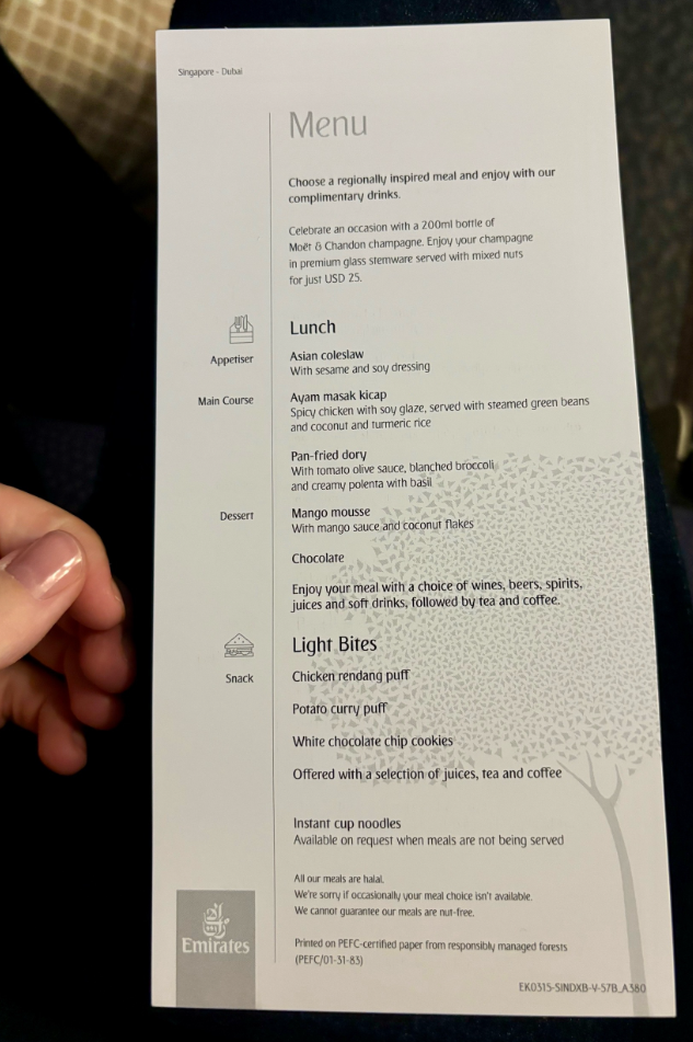 Фото Полет оставил приятные впечатления. Самолёт бы двухэтажный Эйрбас a380.