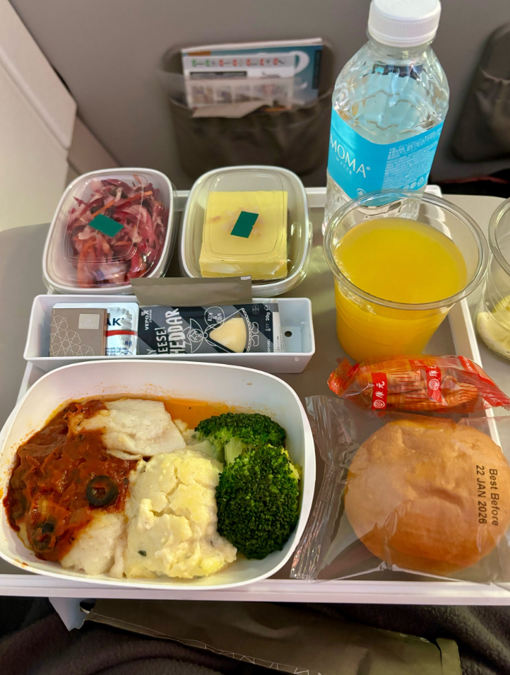 Фото Полет оставил приятные впечатления. Самолёт бы двухэтажный Эйрбас a380.