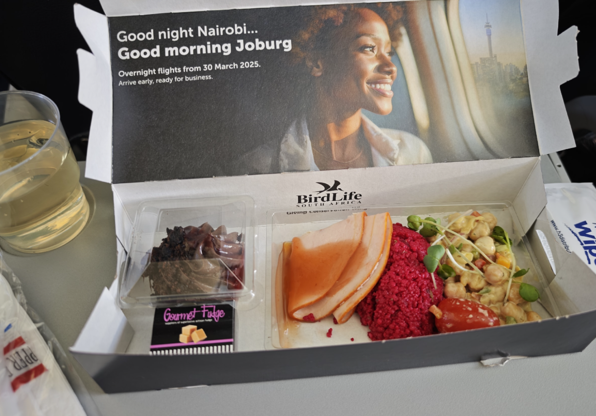 Фото Хорошие перелёты Эйрлинком со съедобным питанием