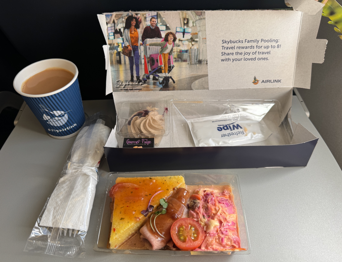 Фото Для внутреннего рейса по ЮАР очень даже было вкусно!