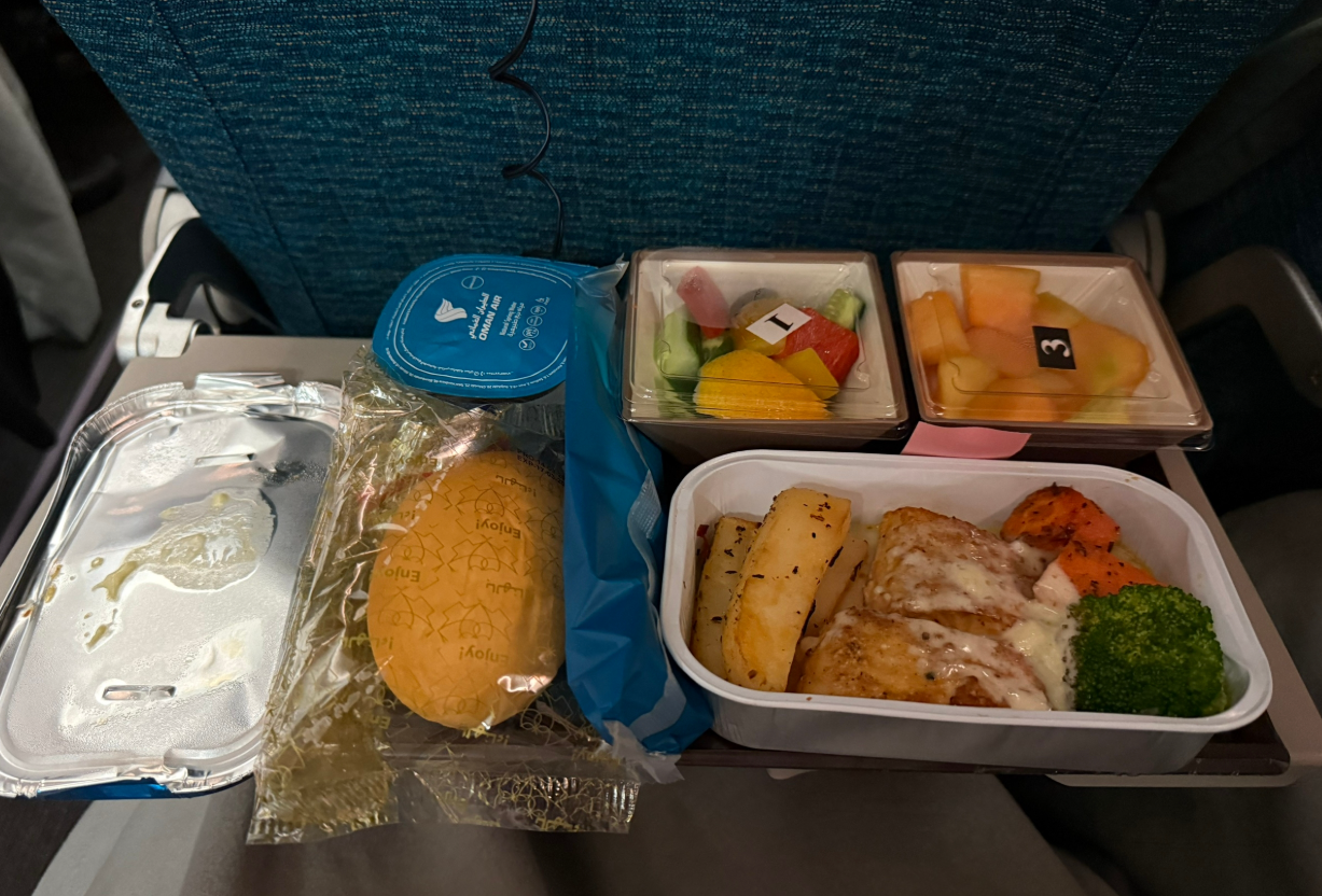 Фото Оман Эйр как всегда на высоте и полёт и питание!