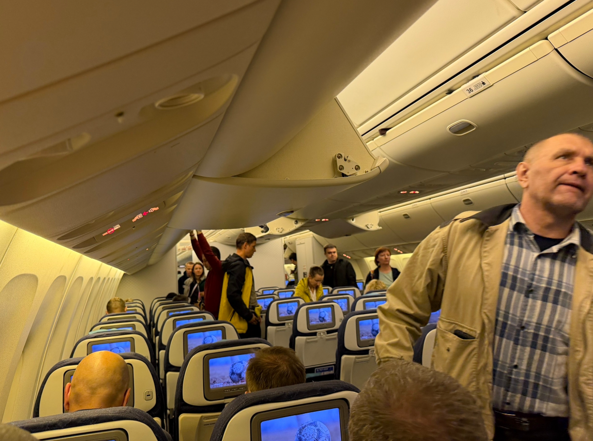 Фото Из Баку в Москву на AZAL. Впечатления хорошие.