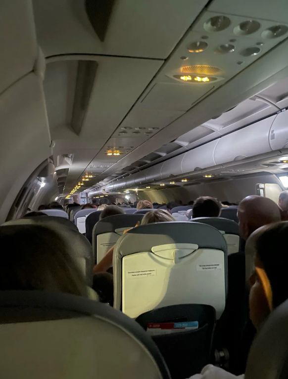 Фото Возвращались из Турции Туркишами же. Полёт нормальный, но питание скромное.