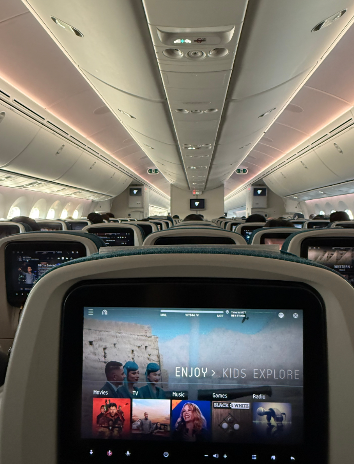 Фото Оман Эйр как всегда на высоте и полёт и питание!