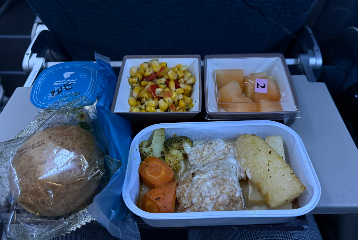 Фото Оман Эйр как всегда на высоте и полёт и питание!